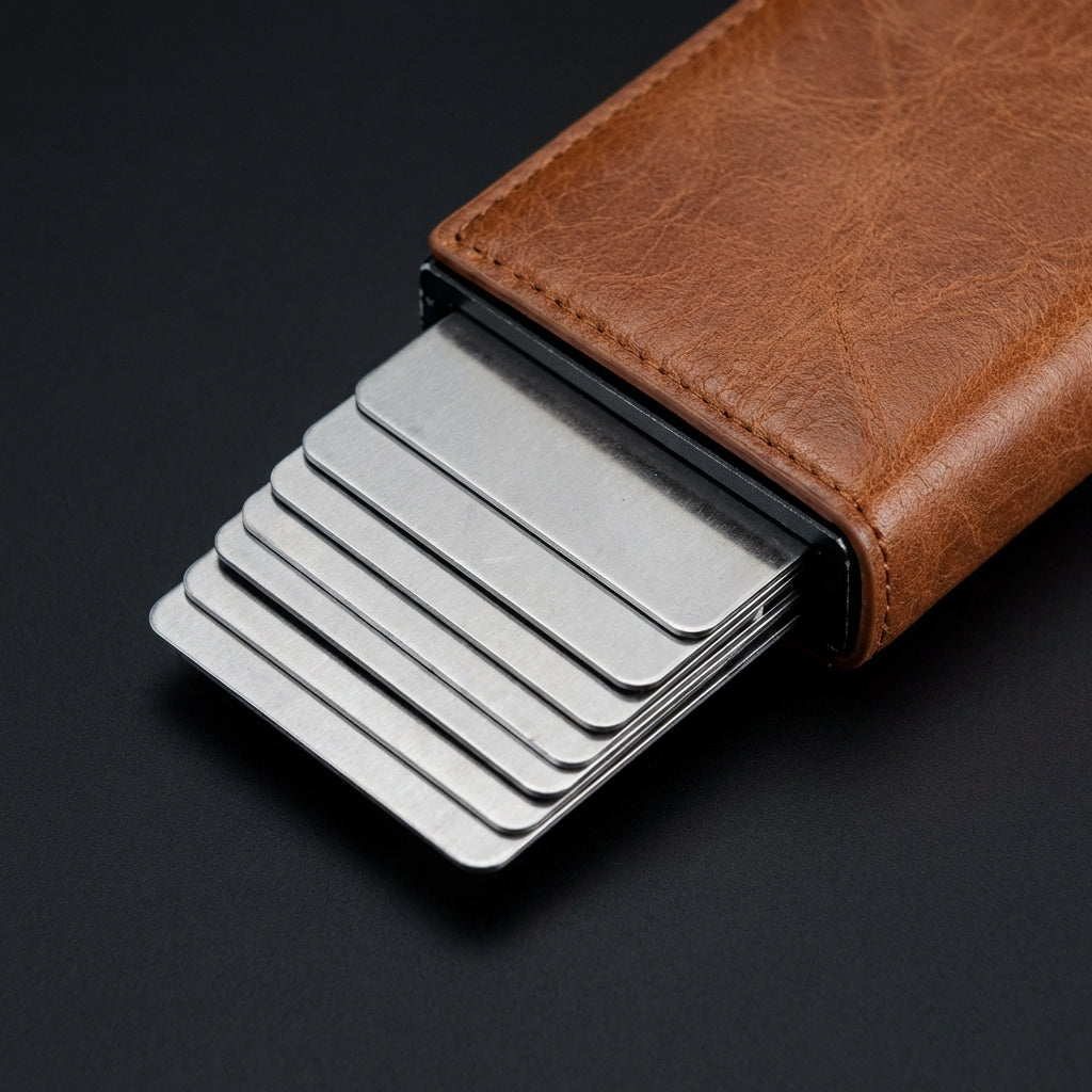 Brown Wallet Close Up