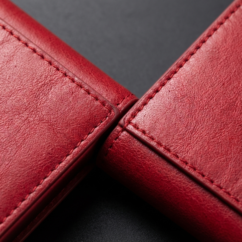 Red Wallet Close Up