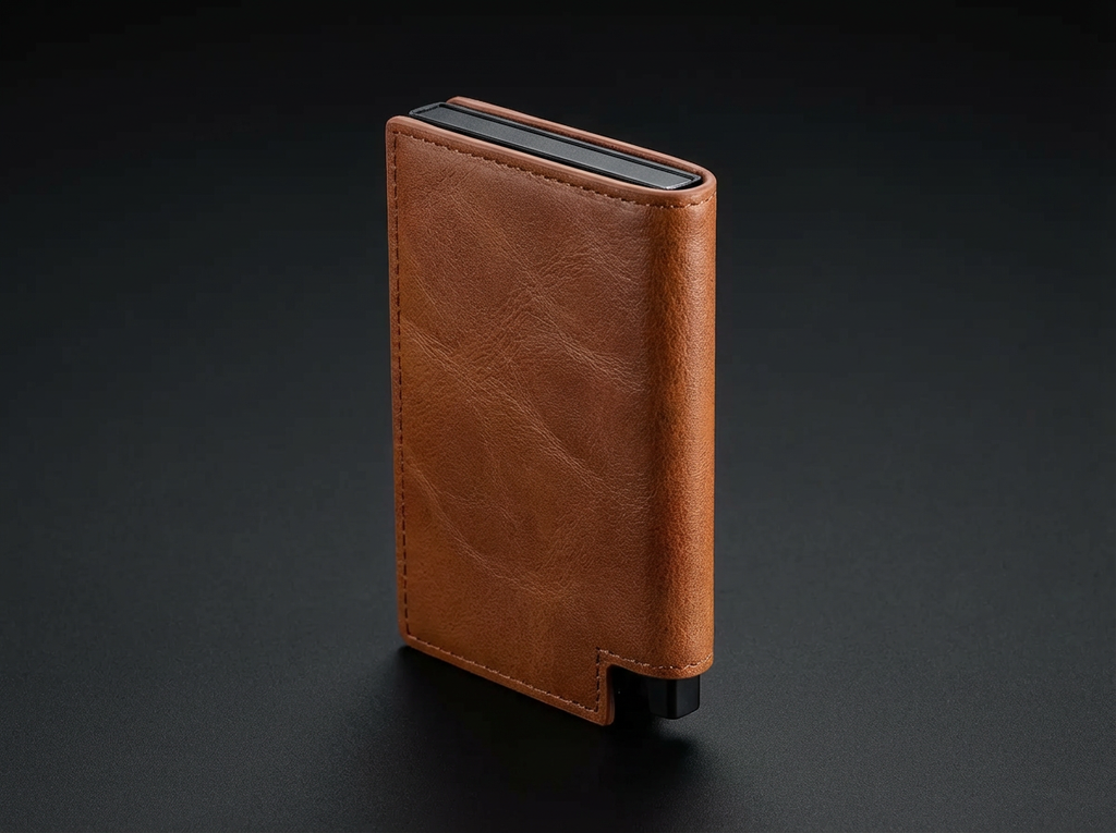 Brown Wallet Right View