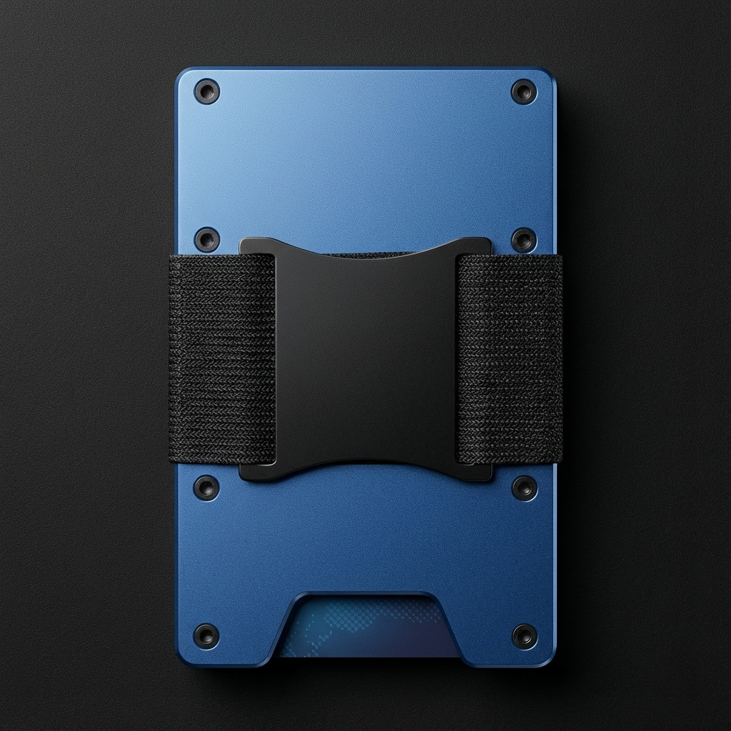 Royal Blue Wallet